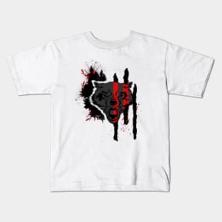 Crazy wolfy Kids T-Shirt